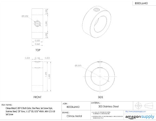 1 Climax+Metal+C+087+S+Collar+Stainless