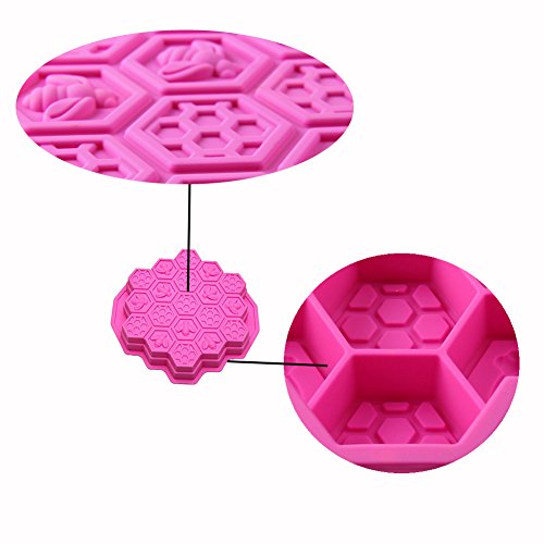 ESA Supplies 19 Cavities Cake Molds silicone Soap Making