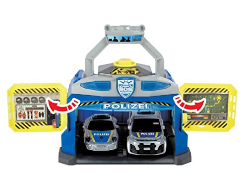 Dickie Toys 203717004 SWAT Station, Polizeistation, Spielstation, Set Polizei, Sondereinheit, Polizeiauto Spielzeug mit… – Bild 3