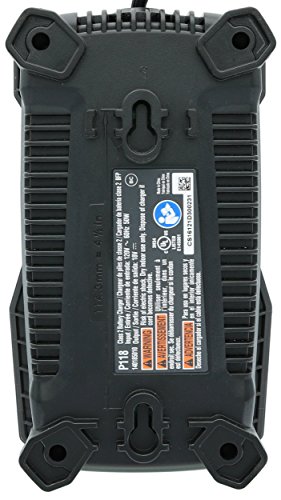 Ryobi P118 Lithium Ion Dual Chemistry Battery Charger for One+ 18 Volt Batteries (Battery Not Included / Charger Only) (Certified Refurbished)