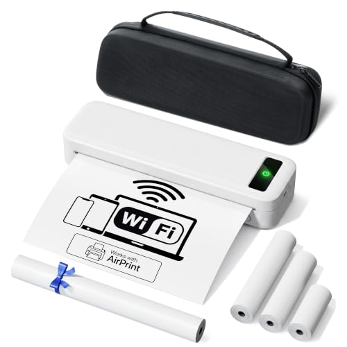 TATTMUSE AirPrint Portable Thermal Printer