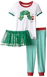 Intimo Little Girls' Eric Carle Caterpillar Tutu Pajamas
