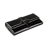 Kattee Vintage Women's RFID Blocking Genuine Leather Trifold Wallets