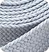 Thick Fat Shoelaces for Sneakers, Boots and Shoes by Ti Shoe Laces - Chose your colors (Grey)