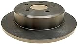ACDelco 18A485A Advantage Non-Coated Rear Disc Brake Rotor