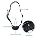 Patpet 330 yards Remote Training Shock Collar for Dogs with Shock,Vibration and Breed Electric Collar,Rainproof Receiver