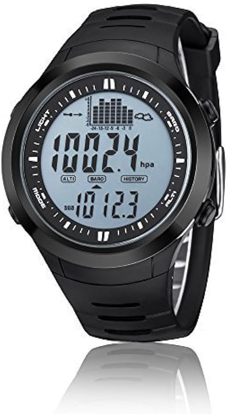 Altimètre Numérique - YOSOO - Vert - Baromètre - Prévisions Météo