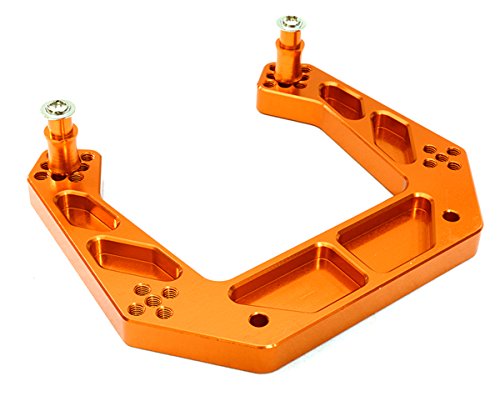 Integy Hobby RC Model C27046ORANGE Machined Front Shock Tower for 1/10 Electric Slash 2WD/Rustler/Stampede 2WD XL5