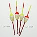 Krazywolf Balsa Multipurpose Fishing Floats,Pack of 12