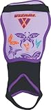 Vizari Butterfly Soccer Shin Guards (Purple/Orange, XX Small)