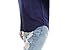 PAAZA Women Tops Criss Cross Cold Shoulder T-Shirt V-Neck Blouse Short Sleeve Navy M