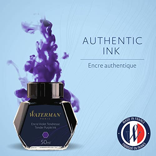 Waterman Fountain Pen Ink, Tender Purple, 50ml Bottle Pricepulse