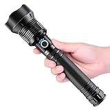 Super Bright Rechargeable LED Flashlights, 90000