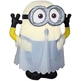 Illumination Entertainment Despicable Me 3.51-ft x 2.99-ft Lighted Minion Halloween Inflatable