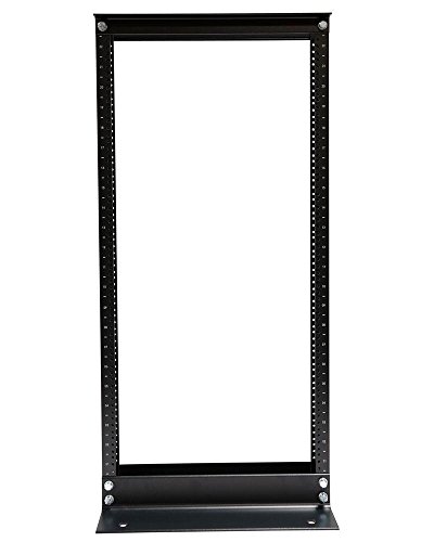 Rising 2-Post Open Frame Server Data Rack IT Network Relay IT 22U 600MM Deep