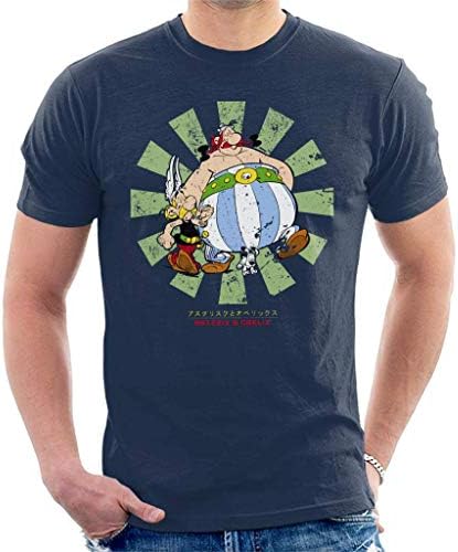 ASDGGF Asterix and Obelix Retro Japanese Men's T-Shirt
