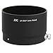 JJC LH-J61F Black Professional Hard Lens Hood for Olympus 75mm F1.8 Replaces Olympus LH-61F