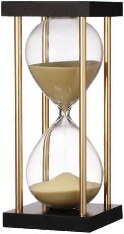 Willa Arlo Interiors Hand-crafted MDF Hourglass in Stand Home Decor Accents (Tan)