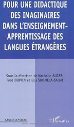 Pour une didactique des imaginaires dans l'enseignement-apprentissage des langues étrangères
