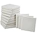 Artlicious Canvases for Painting - 48 Pack White, 2 x 2 Inch Blank Canvas Boards - Stretched Art Panels to Use with Oil and Acrylic Paint - Art Supplies for Adults & Kids