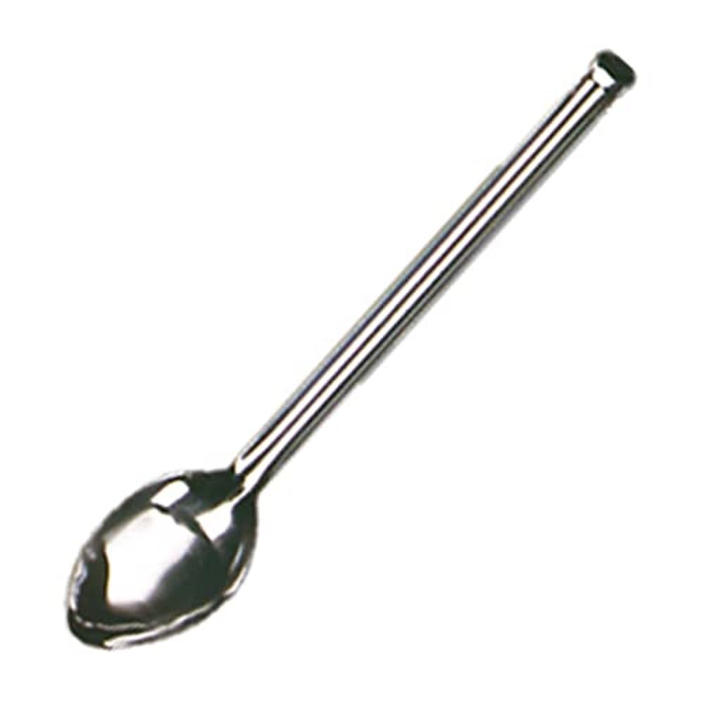 Vogue Plain Stainless Steel Serving Spoon with Hook 14" L668