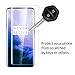Orzero (3 Pack) TPU Screen Protector Compatible for OnePlus 7 Pro 5G/7T Pro/7T Pro McLaren Edition (Not Glass) Protector De Pantalla Support In-Display Fingerprints Scanner Premium Quality Silky Slim