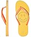 Showaflops Womens' Antimicrobial Shower & Water Sandals for Pool, Beach, Dorm and Gym - Happy Days
