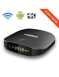 YAGALA T95D Android 7.1 RK3229 Quad Core 2GB RAM 16GB ROM con 4K Full HD WiFi Bluetooth HDMI 2.0 Ethernet