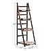 RHF 45″ Foldable Ladder Shelf,Plant Stand,Indoor Flower Pot Stand,Flower Pot Ladder,Folding A Framde Display Shelf,Free Standing, Patio Rustic Wood Stand with Shelves,4 Tier Stand Outdoor,Pot Rackthumb 1