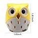 8pcs Lovely Cute Cartoon Animal Pussy Cat Owl Pencil Sharpeners with Double Sharpener Holds for Kids CSPRING