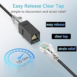 Sokqovt Cat6a Patch Cables Slim 1ft