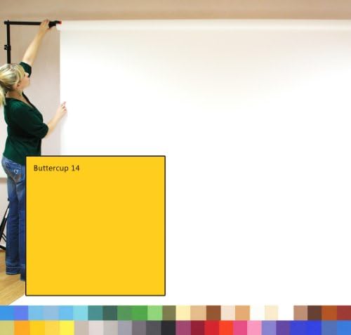 Creativity Photographic Studio Background Paper 2.72m wide x 11m long (Buttercup)