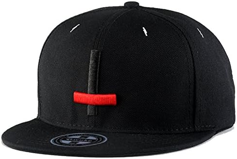 Sunlitro Unisex Flat Bill Hip Hop Hat Snapback Baseball Cap