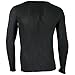 YiZYiF Men's Mesh Sheer T-shirt Top Transparent Long Sleeve Slim Fit Undershirt Black X-Large