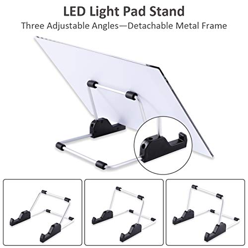 image for GROWNEER A4 LED Light Pad Light Board Tracing Light Box LED Light Tabl