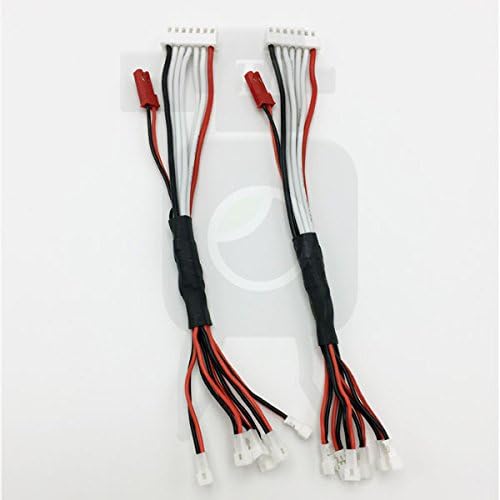 2 PIECES OF DROMITE 6 IN 1 MICRO JST BATTERY CHARGING ADAPTER CABLE