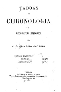Livro Taboas de chronologia e geographia historica