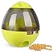 ONSON Interactive Dog Toy - Food Dispenser Ball Toy for Small Medium Large Dogs Durable Chew Ball - Boredom Puzzle Toys Food Slow Feeder Tumbler IQ Treat Ball (Interactive Dog Toy - Green)