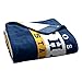Northwest NFL Los Angeles Chargers Unisex-Adult Raschel Throw Blanket, 60