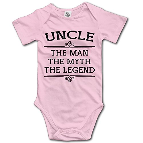 Unisex Baby Best UNCLE Ever Short Sleeve One-Piece Tank Shortie Romper