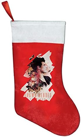 Kim Mittelstaedt Shawn Mendes Personalized Christmas Stockings Home Decorations Gifts for Family