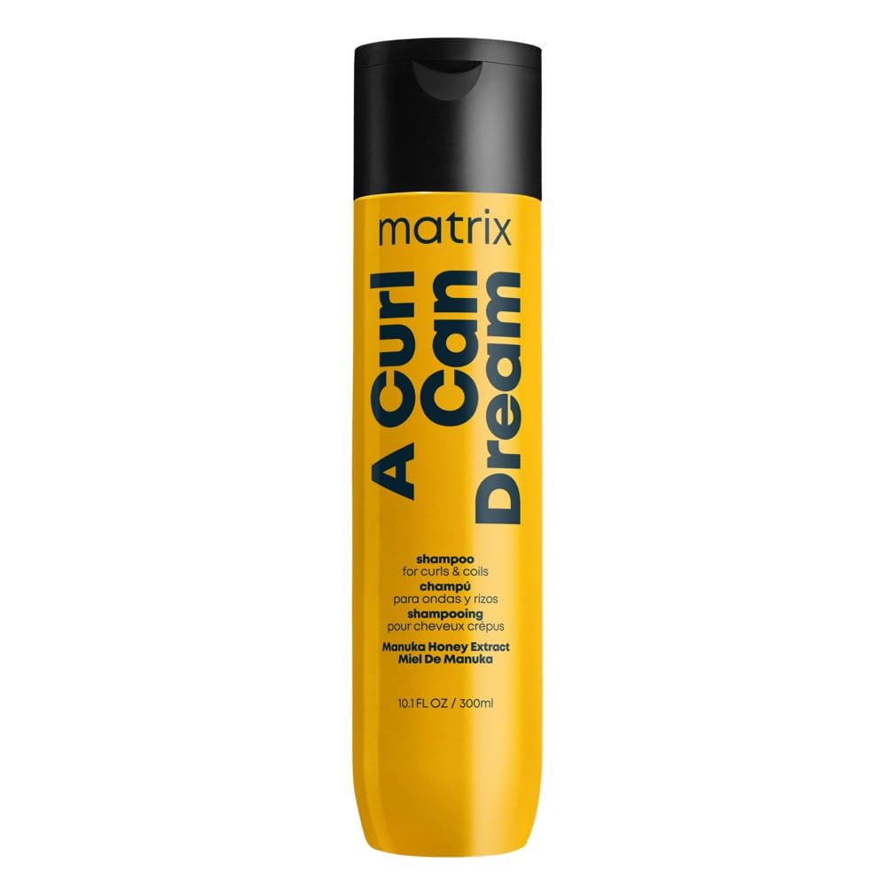 MATRIX | Cleansing Shampoo | With Manuka Honey Extract | For All Curl Types, Intensely Hydrating, moisturise | Pattern preserving system | A Curl Can Dream | 1 Litre