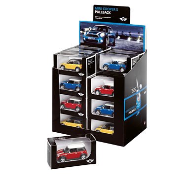 MINI Cooper S Pull Back Cars