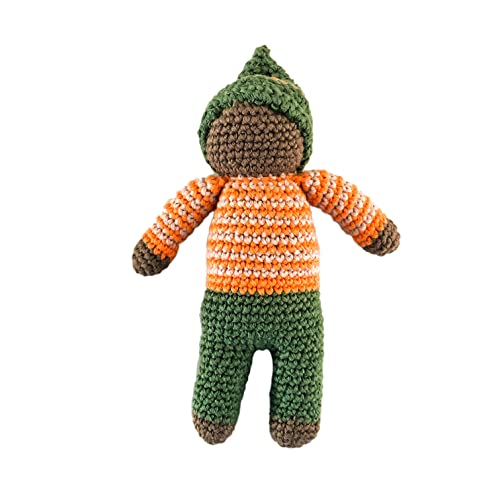 Pebble 200-116K Fair Trade Organic Pixie, 7.75-inch Length, Khaki