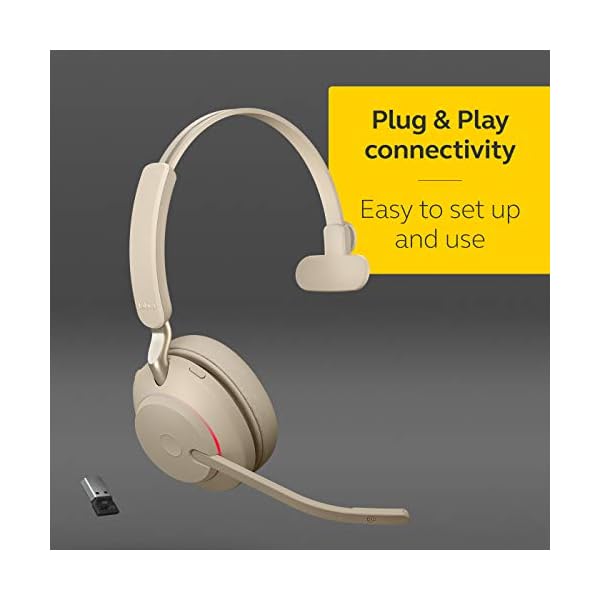 Jabra-Evolve2-65-Wireless-PC-Headset--Noise-Cancelling-UC-Certified-Mono-Headphones-With-Long-Lasting-Battery--USB-A-Bluetooth-Adapter--Beige Jabra Evolve2 65 Wireless PC Headset – Noise Cancelling UC Certified Mono Headphones With Long-Lasting Battery – USB-A…