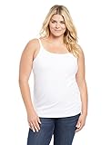 Motherhood Plus Size Nursing Clip Down Cami - White