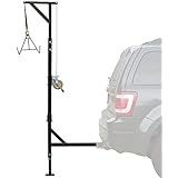 Kill Shot Swivel Deluxe Hitch - Mounted Deer Hoist with Swivel & Gambrel - 500lb. Capacity