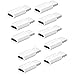 A-store 10PC USB-C Type-C to Micro USB Data Adapter For Huawei P9 / Google Nexus 6P / HTC 10; LG G5 / LG Nexus 5X / OnePlus 2 Two;
