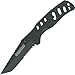 Smith & Wesson CK10HBS Extreme Ops Serrated Liner Lock Tanto Knife, Black