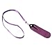 2 Pcs For E-Cig Shisha Pen Holder Neck Strap Lanyard PU Leather Pouch for Ego Cigarette Purple